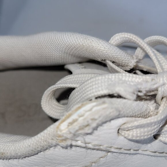 PUMA Shoes Roma Basic Junior Trainers White/Light Grey Size 4.5 - Picture 8 of 9